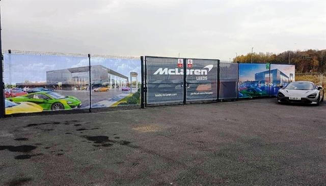 McLaren banners