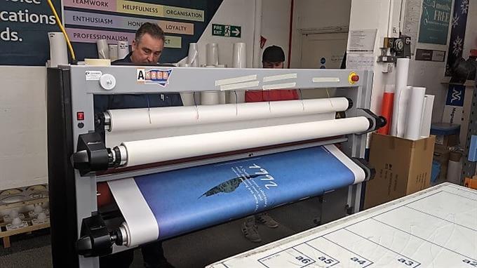 Timeline graphics printing