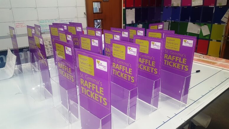 St Gemmas raffle tickets