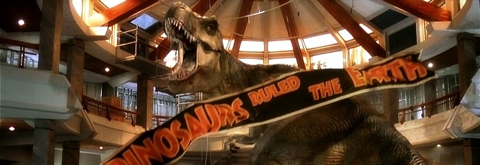 Dinosaurs custom banner