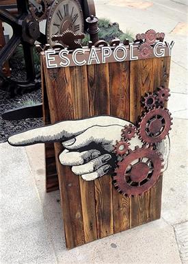 escapology signage