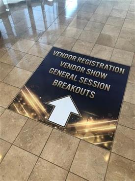 Floor graphics