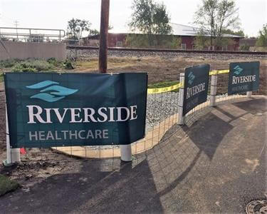 Riverside Healthcare site signs