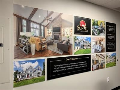 Schell Brothers wall graphics