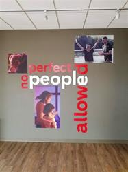 Wall graphics and lettering