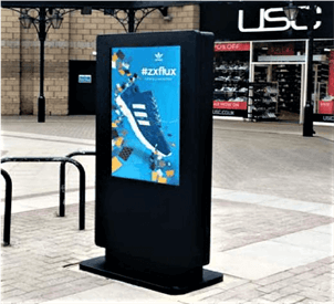 digital display for retail by FASTSIGNS