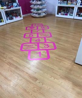 Custom floor decals