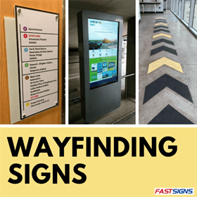 wayfinding signs in Southhampton