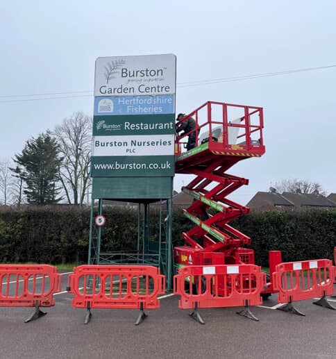 Burston Garden Centre | Custom Signs