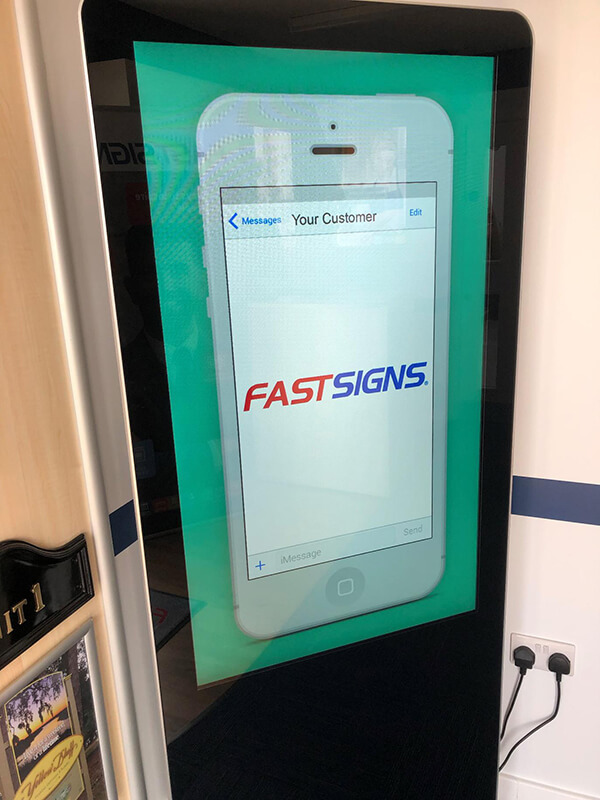 fastsigns digital kiosk