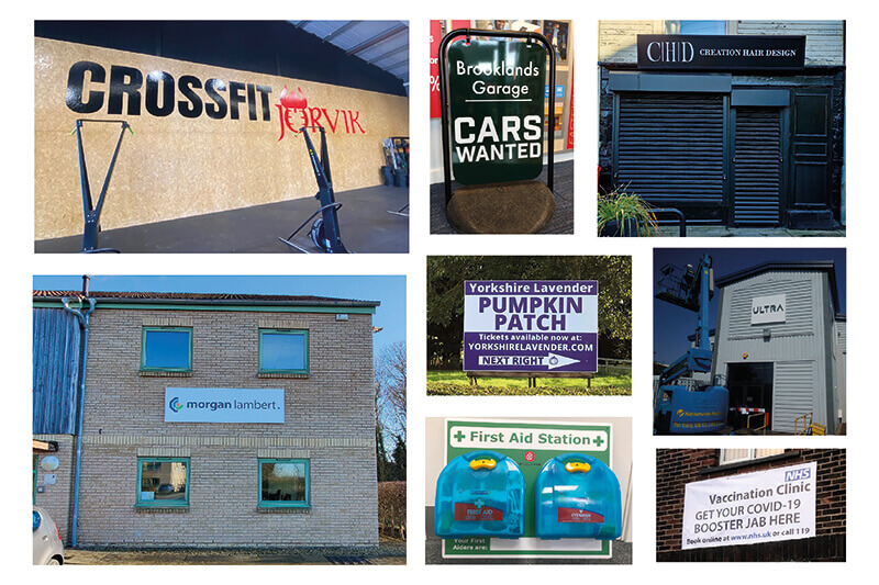 business signages