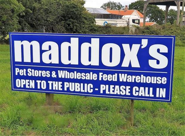 maddox's signage