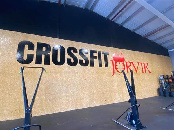 crossfit wall graphics