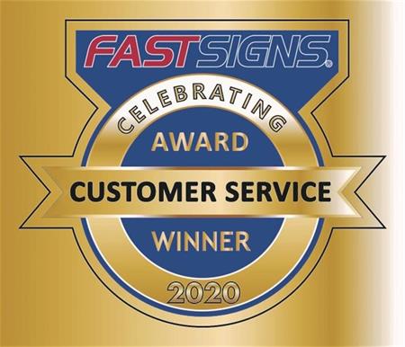 fastsigns customer service award